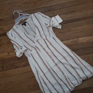 Striped light weight dress sz xl